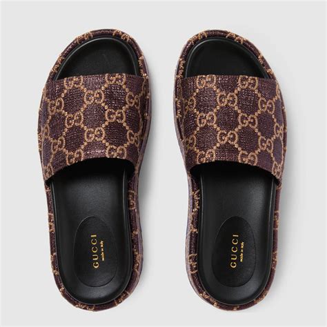 gucci rock sandals|Gucci slippers women.